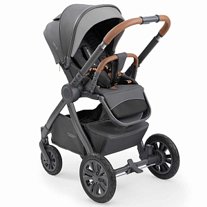 Коляска Happy Baby 2 в 1 "Mommer pro", темно-серая